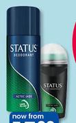 Status Roll On-50ml Each