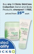 Clicks Skincare Collection Hand And Body Products-Each