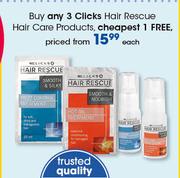 Clicks Hair Rescue Hair Care Products-Each