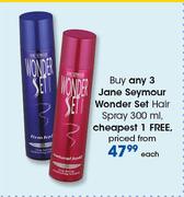 Jane Seymour Wonder Set Hair Spray-300 Each