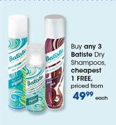 Batiste Dry Shampoos-Each