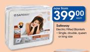 Safeway Electric Fitted Blankets-Each