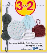 Clicks Bath Accesories-Each