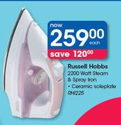 Russell Hobbs 2200 Watt Steam & Spray Iron RHI225-Each