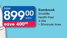 Kambrook 4 Ltr Smartlife Health Fryer