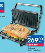 Safeway 2-Slice Panini Press-Each