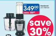 Kambrook 2-In-1 Blender-Each