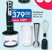 Kambrook Aspire Stick Blender Set-Per Set