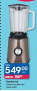 Kambrook Aspire Jug Blender Rose Gold-Each