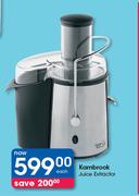 Kambrook Juice Extractor-Each