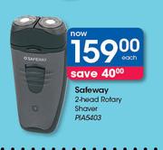 Safeway 2-Head Rotary Shaver PIA5403-Each