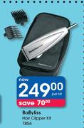 BaByliss Hair Clipper Kit T85A-Per Kit