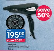 BaByliss 2100 Watt Expert Hairdryer D321E-Each