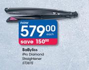 BaByliss iPro Diamond Straightener ST387E-Each