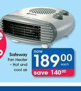 Safeway Fan Heater-Each