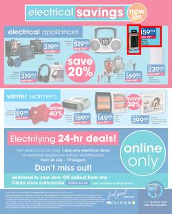 Clicks : You Pay Less (23 July - 6 Aug 2019), page 32