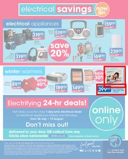 Clicks : You Pay Less (23 July - 6 Aug 2019), page 32