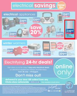 Clicks : You Pay Less (23 July - 6 Aug 2019), page 32