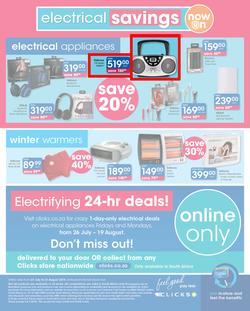 Clicks : You Pay Less (23 July - 6 Aug 2019), page 32