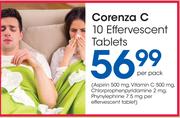 Corenza C 10 Effervescent Tablets-Per Pack