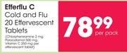 Efferflu C Cold & Flu 20 Effervescent Tablets-Per Pack