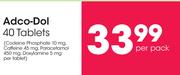 Adco Dol 40 Tablets-Per Pack