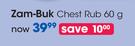 Zam Buk Chest Rub-60g Each