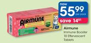 Airmune Immune Booster 10 Effervescent Tablets-Per Pack