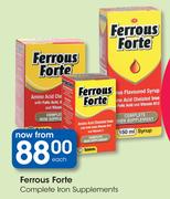 Ferrous Forte Complete Iron Supplements-Each