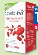 Chela Fer Iron Supplement 15 mg 60 Tablets-Per Pack