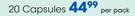 Cruciale 20 Capsules Products-Per Pack