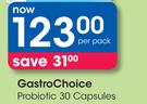 Gastro Choice Probiotic 30 Capsules-Per Pack