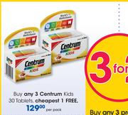 Centrum Kids 30 Tablets-Per Pack