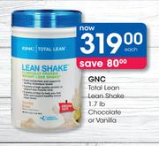 GNC Total Lean Lean Shake Choocolate Or Vanilla-1.7 lb Each