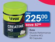 Evox Muscle Performance Creatine HCL 90 Capsules-Per Pack