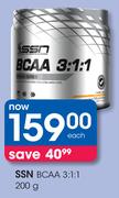 SSN BCAA 3:1:1-200g Each