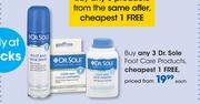 Dr.Sole Foot Care Products-Each
