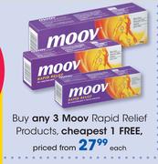 Moov Rapid Relief Products-Each