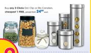 Clicks Dot, Clip Or Rib Canisters-Each