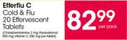 Efferflu C Cold & Flu 20 Effervscent Tablets-Per Pack