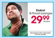 Endcol 16 Throat Lozenges-Per Pack