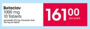 Betaclav 100mg-10Tablets Per Pack
