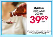 Dynalex Elixir Syrup-200ml Each