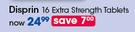 Disprin Extra Strength-16 Tablets Per Pack
