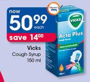Vicks Cough Syrup-150ml Each