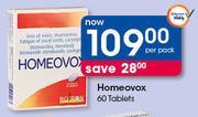 Homeovox-60 Tablets Per Pack