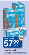 Linctomed Cough & Cold Products-Each