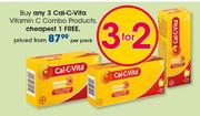Cal-C-Vita Vitamin C Combo Products-Per Pack