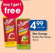Star Energy Power Plus Syrup-10ml Per Offer