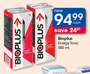 Bioplus Energy Tonic-500ml Each